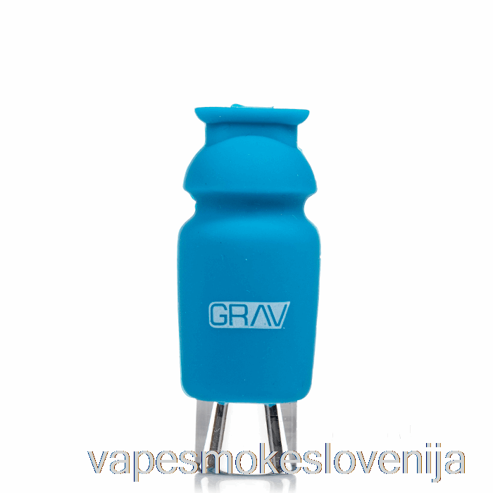 Vape Slovenija Grav Silikonska Steklena Bergla Modra